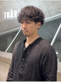 縦落ちパーマ/ツイストスパイラルパーマ/名古屋/メンズサロン