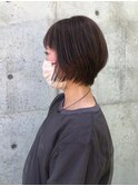 奥行きショートスタイル×美髪縮毛矯正