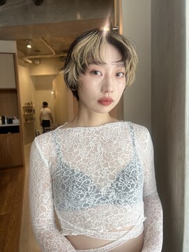 ネロ ヘアサロン 渋谷(NERO HAIR SALON) 【加藤木麻彩】ショート×デザインカラー
