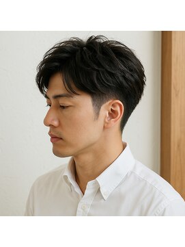 スープレックス ヘアーデザイン(SOUPREX HAIR DESIGN) ツーブロックビジネスショート　20代 30代 40代 50代 60代メンズ