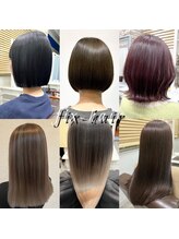 FIX-hairの人気スタイルやメニューをご紹介します♪