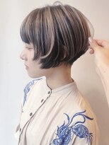 モリオフロムロンドン 原宿本店(morio from London)&nbsp;【morio原宿】刈り上げハンサムショート アウターカラー