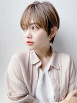 クィーンズガーデンバイケーツーギンザ(QUEEN’S GARDEN by K two GINZA)&nbsp;[K-two銀座]ベビーバングショコラベージュショート[銀座]