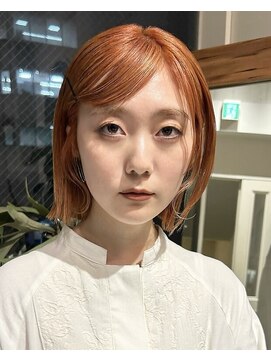 スリバー(sliver) ブリーチハイライト髪質改善ダブルカラーレイヤーカット