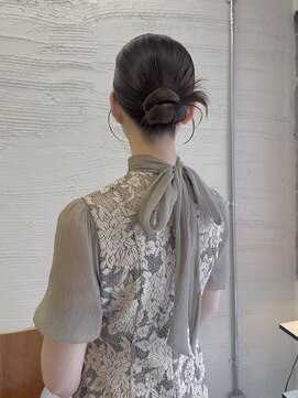 ツキヘア(TUKI hair) カチモリヘア/お呼ばれヘア/お呼ばれアレンジ