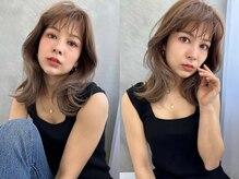 ◇ハイトーンもお任せ♪◇ケアブリーチ取り扱い店◎赤味を最小限に抑えた透明感カラーでオシャレヘアに♪