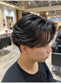 MEN’S HAIR/波巻ツイストスパイラル/フェザーパーマ/眉毛/渋谷