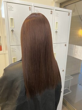 レイ バイ セブンルックス 宇都宮鶴田店(Lay by 7LOOKS) ほんのりピンクのブラウンカラー