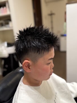 理容 うめむら キッズ/ベリーショート