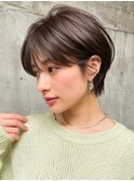 大人ショート/ハンサムショート/ラベンダーブラウン/名駅