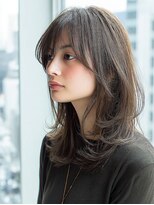 ダル 渋谷/表参道(DAL.)&nbsp;ミディアムレイヤー/ダークグレージュ/ハッシュカット