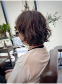 【山本智文】レイヤーボブデザインパーマ