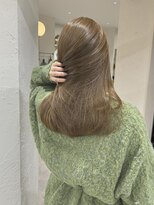 フレームプラス 天王寺あべの店(FRAME+)&nbsp;ブリーチなしオリーブベージュ♪