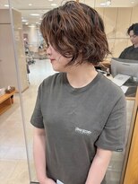 モリオ フロム ロンドン サッポロファクトリー店(morio FROM LONDON)&nbsp;morio 骨格矯正カット ボブパーマ レイヤーボブ