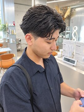 ユイマァルスロウ 岡山(YUIMARLSLOW) 岡山メンズサロン★20代30代40代★刈り上げショート★パーマ
