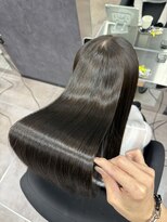 シンシア ドゥエ 新宿(CYNTHIA DUE) 【髪質改善/taiju】 縮毛矯正・ストレート/ダークパープル