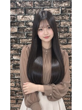 チャーム ヘア リゾート(charm hair resort) 絹髪縮毛矯正スタイル