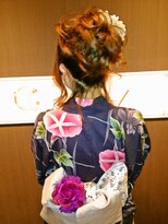 ルエ ヘアメイクバイアクセル(Louer hairmake byAxe-l) 2015年♪仙台七夕花火祭り♪浴衣着付け＆ヘアセット♪