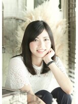 アジュール ヘアデザイン(Aｊu r hair design)&nbsp;清楚感たっぷりナチュラルストレート☆