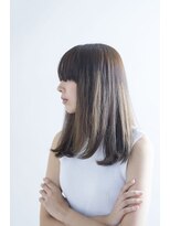 モッズ ヘア みなとみらい店(mod's hair) 【ALIX 2011-12A/W】長めバングストレートミディ