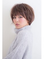 【aRietta】パーソナルカラー小顔耳かけ前下がりボブ