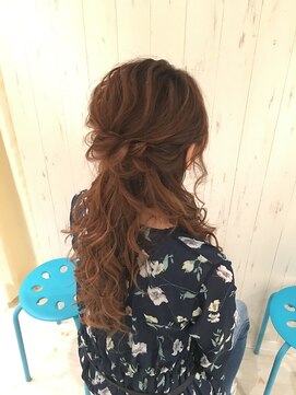 アイビス(AIBIZ) ゆるふわハーフスタイル