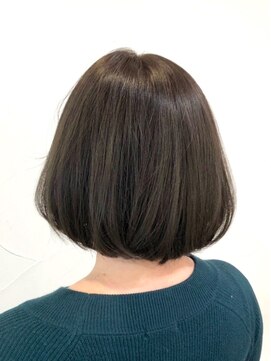 ネオリーブアオバ 高田馬場店(Neolive aoba) 【高田馬場/aoba】春のモスグリーンボブ ♪ワンレングスボブ