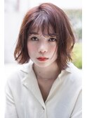 Aimee ゆるふわボブ×ラベージュ