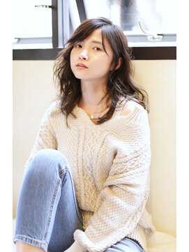 ヨーキヘアー(yookihair) 抜け感パーマ