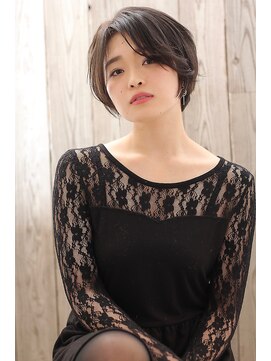 ソファ ヘア 仙台(Sofa) ナチュラルショートボブ【Sofa仙台/髪質改善/oggiotto】