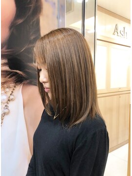 アッシュ 北千住店(Ash) 大人女性の美髪を叶える、吉野の【髪質改善グロスストレート】