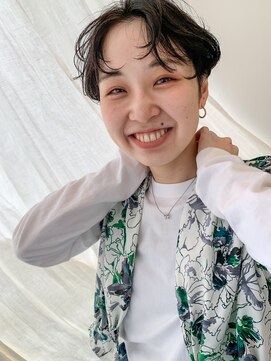 ジュノ イオン鹿児島店(Juno) 黒髪でもかわいいショートへあ