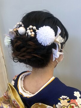 ウィズ 本店(With) 成人式ヘアセット