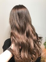 ユミリーバイルコル(umily by RuCOR.)&nbsp;Wカラー/ラベンダーグレージュ/艶髪ウエーブ巻き