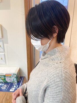 オーシャン(Ocean) ［OCEAN　Hair&Life]刈り上げショート/ハンサムショート