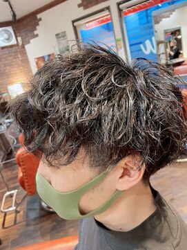 ヘアスタジオ ガロウ(hair stuido garou) マッシュ　ソフトツイストスパイラル！