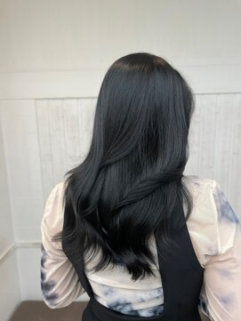 ナンバー 天王寺(NUMBER) ◆大人カール/グレージュカラー/小顔カット