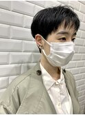 ベリーショート×ダークカラー