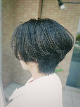 エイチ エアー ダヴ H air DAV調布北口 イケメンショート白髪ぼかしハイライト