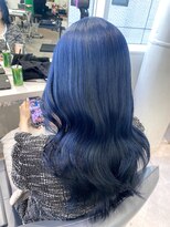 ユーフォリア 渋谷グランデ(Euphoria SHIBUYA GRANDE)&nbsp;韓国風カラー♪ネイビーブルー