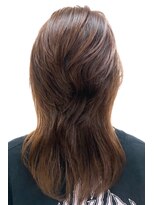 黄ぐまくん美容室 ロング ウルフレイヤー