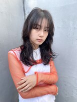 リジェール 鶴舞店&nbsp;ロングウルフ×大人かわいい、髪質改善