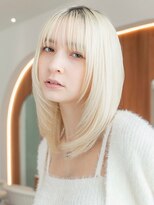 ハバナ 渋谷(HAVANA) 20代30代大人可愛いグレージュレイヤーロング