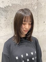 レックスヘアーインターナショナル(ReX HAIR INTERNATIONAL) 【中野　倫大朗】medium hair×顔まわりレイヤー