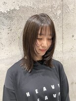レックスヘアーインターナショナル(ReX HAIR INTERNATIONAL)&nbsp;【中野　倫大朗】medium hair×顔まわりレイヤー