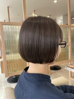 アドラーブル 長岡リップス旭岡店(adorable) 20代30代40代小顔大人ミニボブブラウン