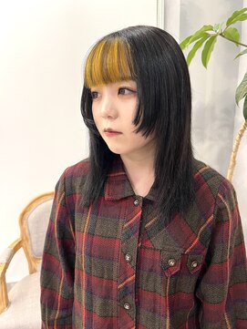 レド(LeDo) フロントインナーカラー×イエロー【四日市】