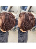 白髪ぼかしハイライト