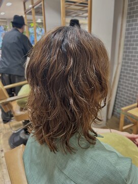 クラップス 京急富岡(CLAPS) ミディアムパーマ/ウルフカット/ウルフパーマ