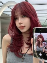 レディアル 渋谷(REDEAL)&nbsp;ワンホンヘア/韓国ヘア/ウルフ/前髪[レイヤーカット/渋谷]